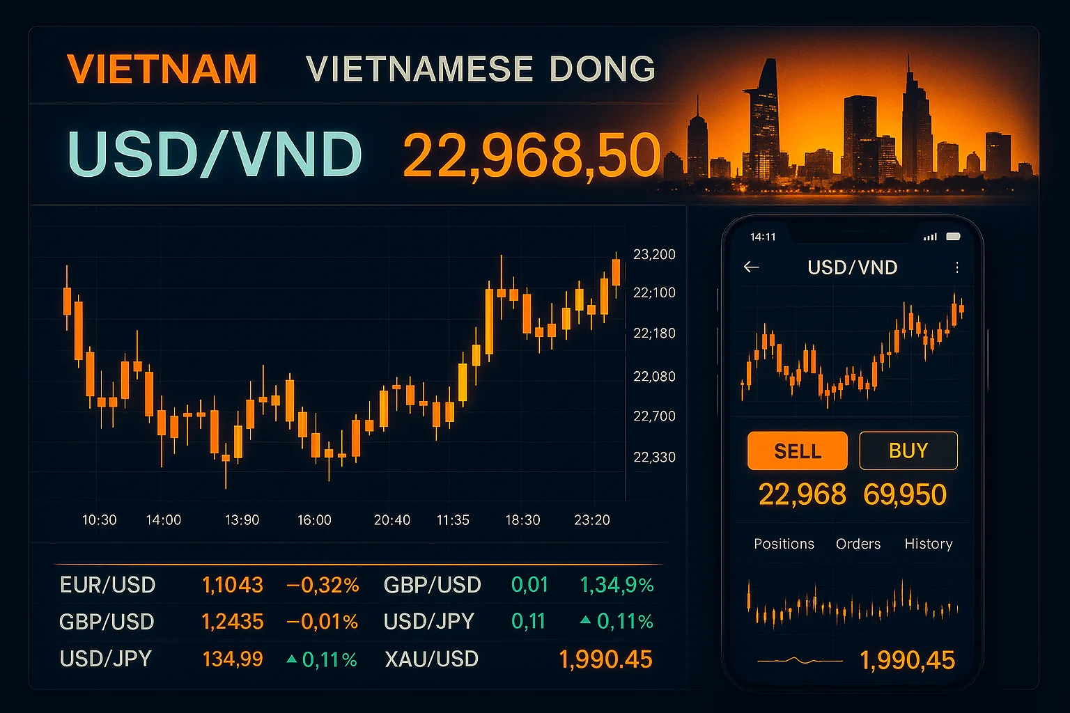 Trading Forex au Vietnam 2026 : meilleures paires de devises, applications et conseils de gestion des risques